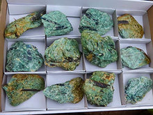Load image into Gallery viewer, StarStuff.Rocks Mineral, Crystal, and Rock Collection: Authentic Minerals from Africa (Blue Kyanite in Fuschite)