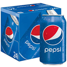 Load image into Gallery viewer, Pepsi Soda, 12 Fl Oz (pack of 24), (Packaging May Vary)