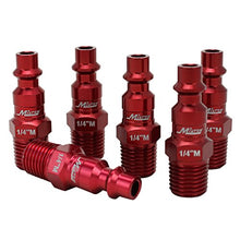Load image into Gallery viewer, ColorFit by Milton Coupler & Plug Kit - (M-Style, Red) - 1/4" NPT, (14-Piece) - S-314MKIT