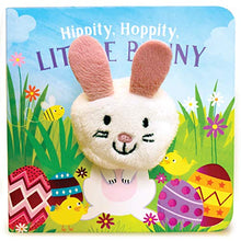 Load image into Gallery viewer, Hippity, Hoppity, Little Bunny (Finger Puppet Board Book for Easter Basket Stuffer Ages 0-4) (Finger Puppet Book)