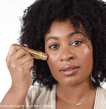 Load image into Gallery viewer, Highlighter Makeup & Blush Stick - WANDER BEAUTY ON-THE-GLOW- Blush & Illuminator Makeup. Cream Blush & Highlighter Makeup in Double Ended Stick. Makeup Highlighter & Color for Face & Body.