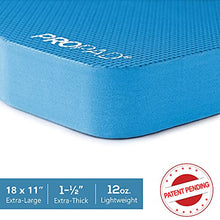 Load image into Gallery viewer, Thick Kneeling Pad, Garden Kneeler for Gardening, Bath Kneeler for Baby Bath, Kneeling Mat for Exercise & Yoga, Knee Pad for Work, Floor Foam Pad, Extra Large (XL) 18 x 11 x 1.5 Inches, Blue