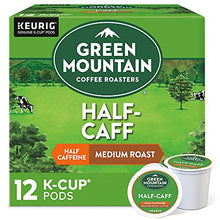 Load image into Gallery viewer, Green Mountain Coffee Half-Caff Keurig K-Cups Coffee, 12 ct