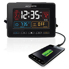 Load image into Gallery viewer, AcuRite 13024 Atomic Dual Alarm Clock with USB Charging