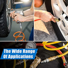 Load image into Gallery viewer, Creallr Air Compressor Accessories - Air Compressor Hose Tool Air Compressor Accessories Kit Air Hose Air Compressor Fittings Quick Connect Air Compressor Kit with Coil PU Hose -20 Piece