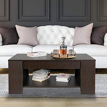 Load image into Gallery viewer, ZENY Lift Top Coffee Table with Hidden Compartment and Storage Shelves Modern Furniture for Home, Living Room, Décor