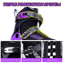 Load image into Gallery viewer, PAPAISON Adjustable Inline Skates for Kids and Adults with Full Light Up Wheels , Outdoor Roller Skates for Girls and Boys, Men and Women