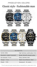 Load image into Gallery viewer, Men Watches with Date Bussiness Watches for Male Luminous Quartz Mens Watches Waterproof with Stainless Steel Strap Stopwatch Timing Function