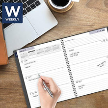 Load image into Gallery viewer, Academic Planner 2021-2022, AT-A-GLANCE Weekly & Monthly Planner, 8-1/2" x 11", Large, for School, Teacher, DayMinder, Charcoal (AYC54545)