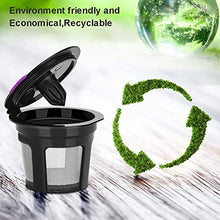Load image into Gallery viewer, Reusable K Cups For Keurig, Reusable K CUP Coffee Filter Refillable Single K CUP for Keurig 2.0 1.0 BPA Free-6 Packs
