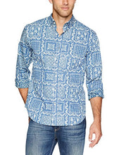 Load image into Gallery viewer, Reyn Spooner Men's Long Sleeve Hawaiian Shirt, Original Lahaina - Marine, XL
