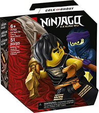 Load image into Gallery viewer, LEGO NINJAGO Epic Battle Set – Cole vs. Ghost Warrior 71733 Ninja Battle Toy Building Kit Featuring Minifigures, New 2021 (51 Pieces)