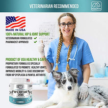 Load image into Gallery viewer, BEST HIP & JOINT SUPPLEMENTS FOR DOGS: Product of USA- Natural Pain Relief & Mobility + Аnti-inflammatory and Аnti-arthritic effects Maximum strength Glucosamine & Chondroitin approx/170 Soft Chews