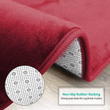 Load image into Gallery viewer, Clara Clark Bathroom Rugs, Ultra Soft Non Slip and Cozy, Velvet Memory Foam Bath Mat