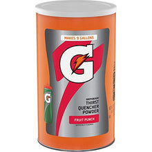 Load image into Gallery viewer, Gatorade Thirst Quencher Powder, Fruit Punch, 76.5 oz Canister