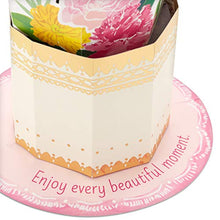 Load image into Gallery viewer, Hallmark Paper Wonder Pop Up Mothers Day Card (Bouquet, Gold Vase)
