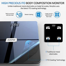 Load image into Gallery viewer, RENPHO Premium Wi-Fi Bluetooth Scale Smart Digital Bathroom Weight BMI Body Fat Scale Tracks 13 Metrics, Wireless Body Composition Analysis & Health Monitor with ITO Coating Technology, Dark Blue