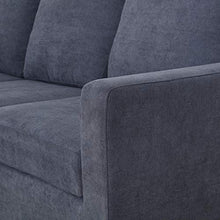 Load image into Gallery viewer, HONBAY Convertible Sectional Sofa Couch, L-Shaped Couch with Modern Linen Fabric for Small Space Dark Grey