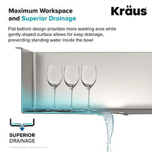 Load image into Gallery viewer, Kraus KHU100-30 Kitchen Sink, 30 Inch, Stainless Steel