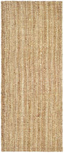 Load image into Gallery viewer, Safavieh Natural Fiber Collection NF447A Hand-Woven 0.5-inch Thick Chunky Textured Jute Runner, 2' 6" x 10'