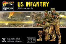 Load image into Gallery viewer, Bolt Action US Infantry American GIS 1:56 WWII Military Wargaming Figures Plastic Model Kit