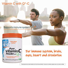 Load image into Gallery viewer, Doctor's Best Vitamin C Powder with Quali-C, Healthy Immune System, Brain, Eyes, Heart and Circulation, Joints, Sourced from Scotland, 250G, 8.8 Ounce (Pack of 1)