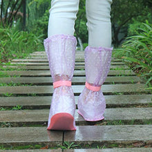 Load image into Gallery viewer, Rain Shoes Boots Covers Overshoes Galoshes Travel for Men Women, Reusable Waterproof Rain Boot Shoes Cover Amiley (X-Large)