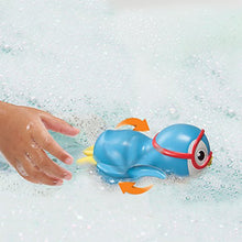 Load image into Gallery viewer, Munchkin Wind Up Swimming Penguin Bath Toy, Blue