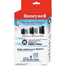 Load image into Gallery viewer, Honeywell HEPA Air Purifier Filter, R, 1-Pack – for HPA 100/200/300 and 5000 Series