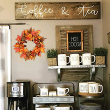 Load image into Gallery viewer, wonuu Fall Wreaths for Front Door 22 Inch Home Wall Decor Handcrafted Boxwood Base for Halloween Thanksgiving Day Autumn