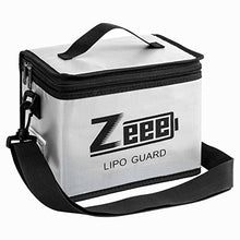 Load image into Gallery viewer, Zeee Lipo Safe Bag Fireproof Explosionproof Bag Large Capacity Lipo Battery Storage Guard Safe Pouch for Charge & Storage(8.46 x 6.5 x 5.71 in )