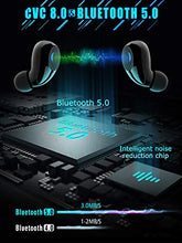 Load image into Gallery viewer, True Wireless Earbuds, Viixm in-Ear IPX6 Waterproof Bluetooth Headphones with Stereo Calls, Easy Pairing, Single/Twin Mode for Office/Gym/Travel (Black)