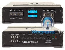 Load image into Gallery viewer, Soundstream BXA1-5000D 5,000 Watt Class D Monoblock Amplifier