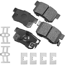 Load image into Gallery viewer, Akebono ACT1086A Ultra-Premium Ceramic Rear Disc Brake Pads , GREY