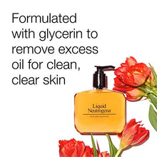 Load image into Gallery viewer, Liquid Neutrogena Fragrance-Free Gentle Facial Cleanser with Glycerin, Hypoallergenic & Oil-Free Mild Face Wash, 8 fl. oz