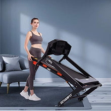 Load image into Gallery viewer, ECHANFIT Folding Treadmill Electric Motorized Running Machine with 2.5 HP Power 15 Preset Programs 17''Wide Tread Belt 8.5 MPH Max Speed for Home Use