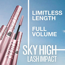 Load image into Gallery viewer, Maybelline New York Sky High Volumizing Waterproof Mascara, Brownish Black