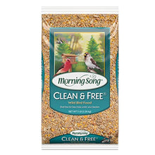 Load image into Gallery viewer, Morning Song 11959 Clean & Free Shell Free Wild Food Premium No Mess Bird Seed for Outside Feeders, 10 lb