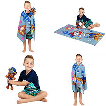 Load image into Gallery viewer, Franco Kids Bath and Beach Super Soft Mesh Scrubby and Microfiber Towel Set, 25 in x 50 in, Paw Patrol