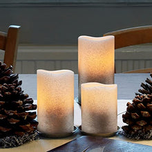 Load image into Gallery viewer, FURORA LIGHTING Glitter Silver Tea Lights Candles with Timer 12 Pack Bundle with Silver Ombre LED Candles Battery Operated 3 Pack