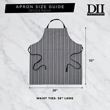 Load image into Gallery viewer, DII Kitchen Collection, Gourmet Chef, Apron, Striped Tomato