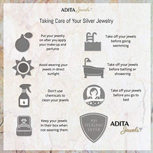 Load image into Gallery viewer, 925 Sterling Silver White Opal Dangle Earrings For Women; Vintage Style White Opal October Birthstone Jewelry for Women; Dangling White Stone Earrings