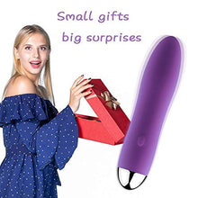 Load image into Gallery viewer, G Spot Bullet Vibrator Nipple Clitoris Stimulator USB Rechargeable for Travel - 10 Modes Portable Waterproof Mini Orgasm Vaginal Anal Massager Adult Sex Toys for Women