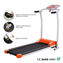 Load image into Gallery viewer, OppsDecor Folding Treadmill Electric Motorized Power Fitness Running Machine for Home & Gym(US Stock) (Orange)