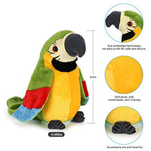 Load image into Gallery viewer, Upgrade Newest Talking Parrot - Repeats What You Say With Cute Voice - Electronic Pet Talking Plush Toy Parrot for Child Kids gift Party Toys