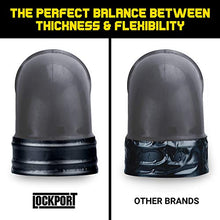 Load image into Gallery viewer, Heavy Duty Black Duct Tape - 6 Roll Multi Pack - 20 Yards x 2 Inch - Strong, Flexible, No Residue, All-Weather and Tear by Hand - Bulk Value for Do-It-Yourself Repairs, Industrial, Professional Use