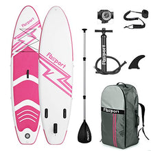 Load image into Gallery viewer, FBSPORT 10'6" Premium Inflatable Stand Up Paddle Board, Yoga Board with Durable SUP Accessories & Carry Bag.Wide Stance, Surf Control, Non-Slip Deck, Leash, Paddle and Pump for Youth & Adult