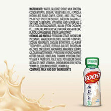 Load image into Gallery viewer, BOOST High Protein with Fiber Complete Nutritional Drink, Very Vanilla, 8 fl oz Bottle, 24 Pack
