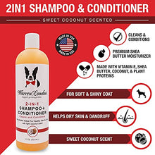 Load image into Gallery viewer, Warren London 2in1 Pet Shampoo and Conditioner for Dogs, Puppys, & Cats | Best Dog Shampoo and Conditioner for Dry Itchy Skin | Dandruff Shampoo for Dogs | Made in USA | 17oz