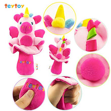 Load image into Gallery viewer, teytoy 2pcs Soft Baby Rattles, Pink Horse & Angel Pig Baby Girl Toy 3 6 9 12 Month Baby Shower